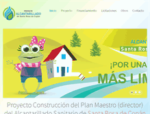 Tablet Screenshot of alcantarillado-aecidsrc.org